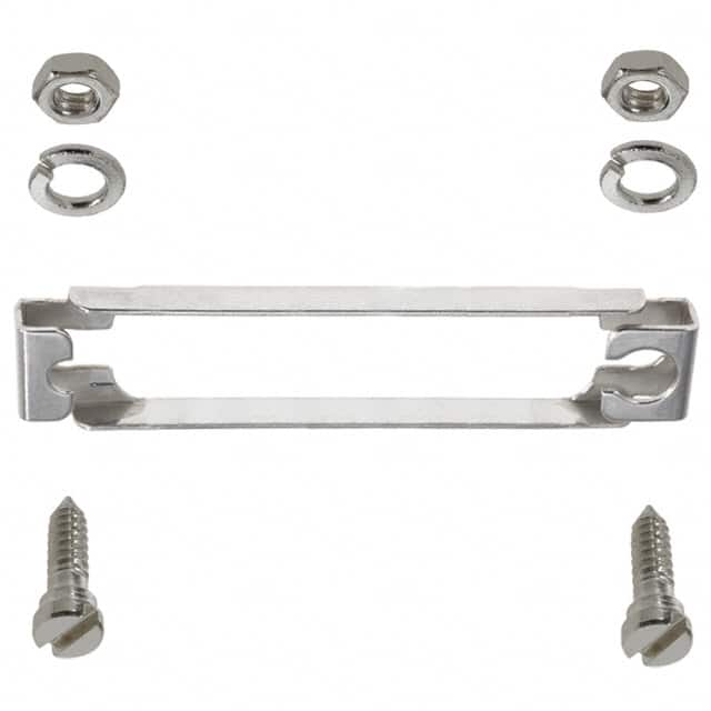 160-025-004-031 NorComp Inc.  Accesorios para conectores D-Sub en forma de D